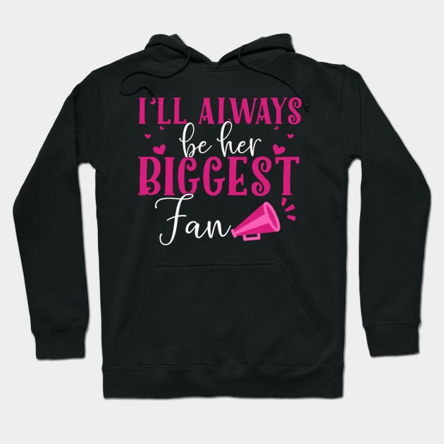 Cheer Mom Biggest Fan Cheer Mom For Hoodie by Weirdcore